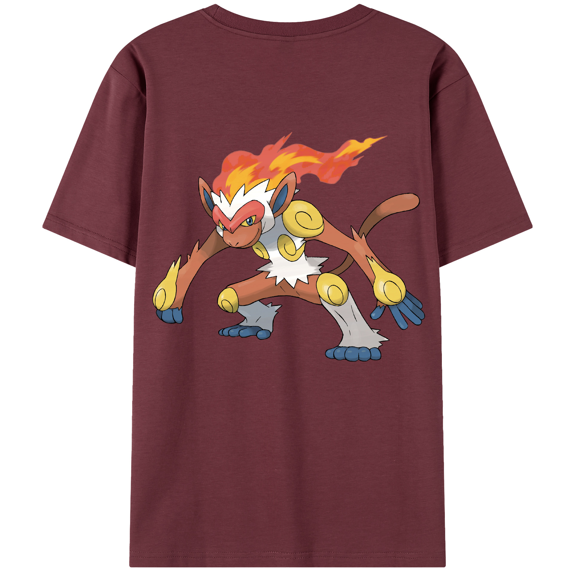 （画像用） ポケットモンスター Pokémon 綿100％半袖Tシャツ（背面プリント）